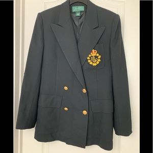 Ralph Lauren Worsted Wool Blazer